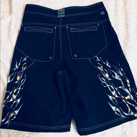 PHYSICAL SCIENCE Men’s Navy Swim Trunks, Sz 32. - Picture 6 of 8